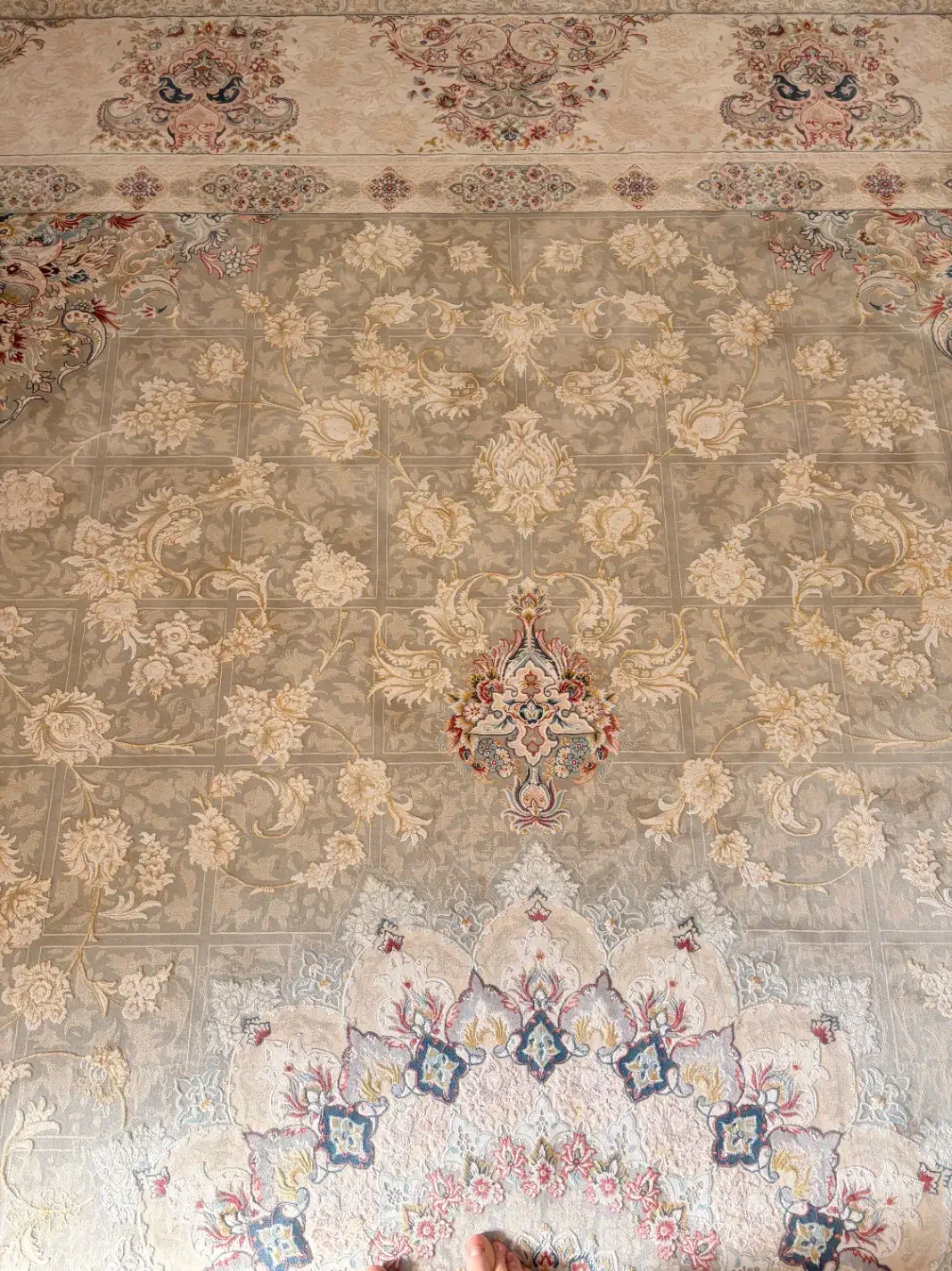 یک تخته فرش ۹متری|فرش|فولادشهر, مسکن مهر فولادشهر|دیوار