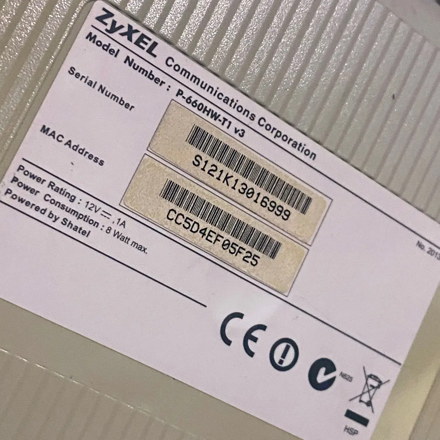 مودم زایکسل Zyxel P-660HW-T1V3|مودم و تجهیزات شبکه|تهران, پونک|دیوار