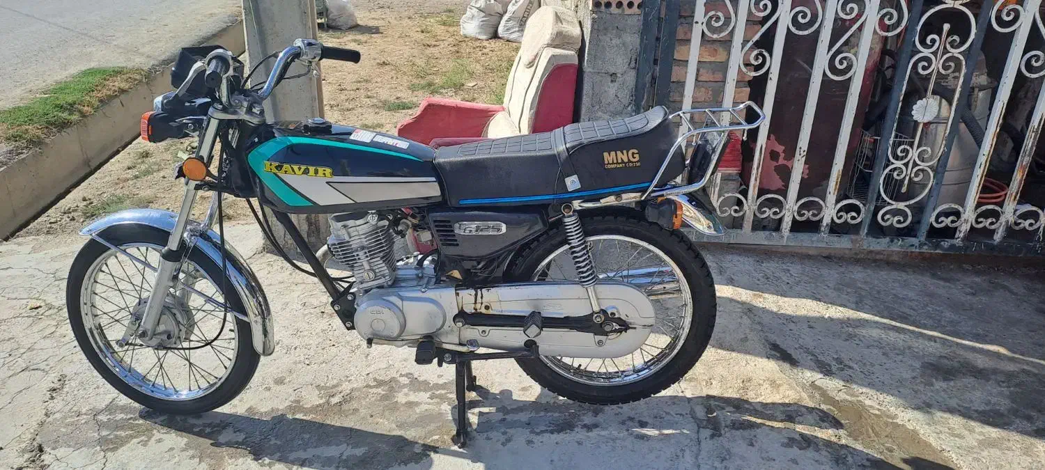 ۱۲۵کبیر خشک|موتورسیکلت|بندر ترکمن, |دیوار