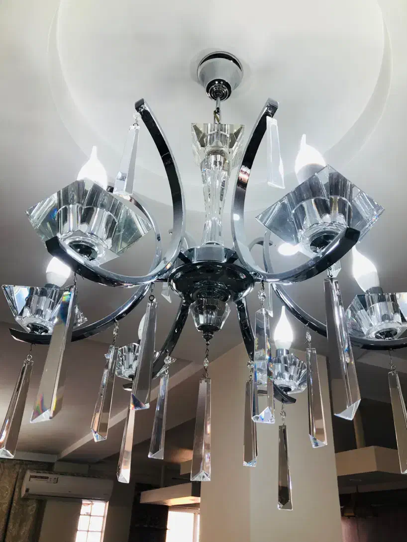 لوستر کریستال وارداتی|لوستر و چراغ آویز|فردیس, فردیس|دیوار