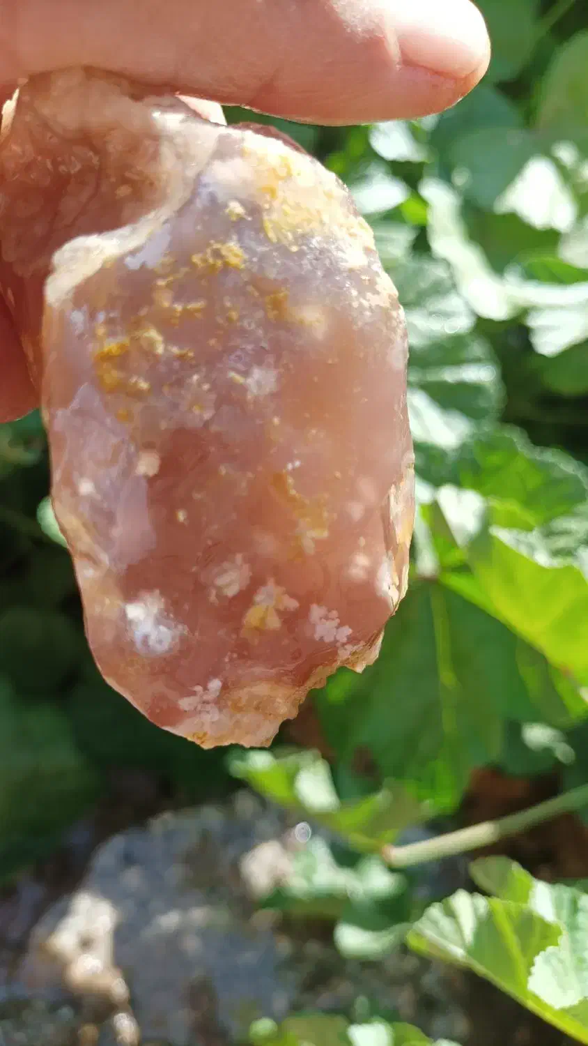 سنگ عقیق با قاصدک های زیبا|کلکسیون اشیاء عتیقه|فردوس (خراسان), |دیوار