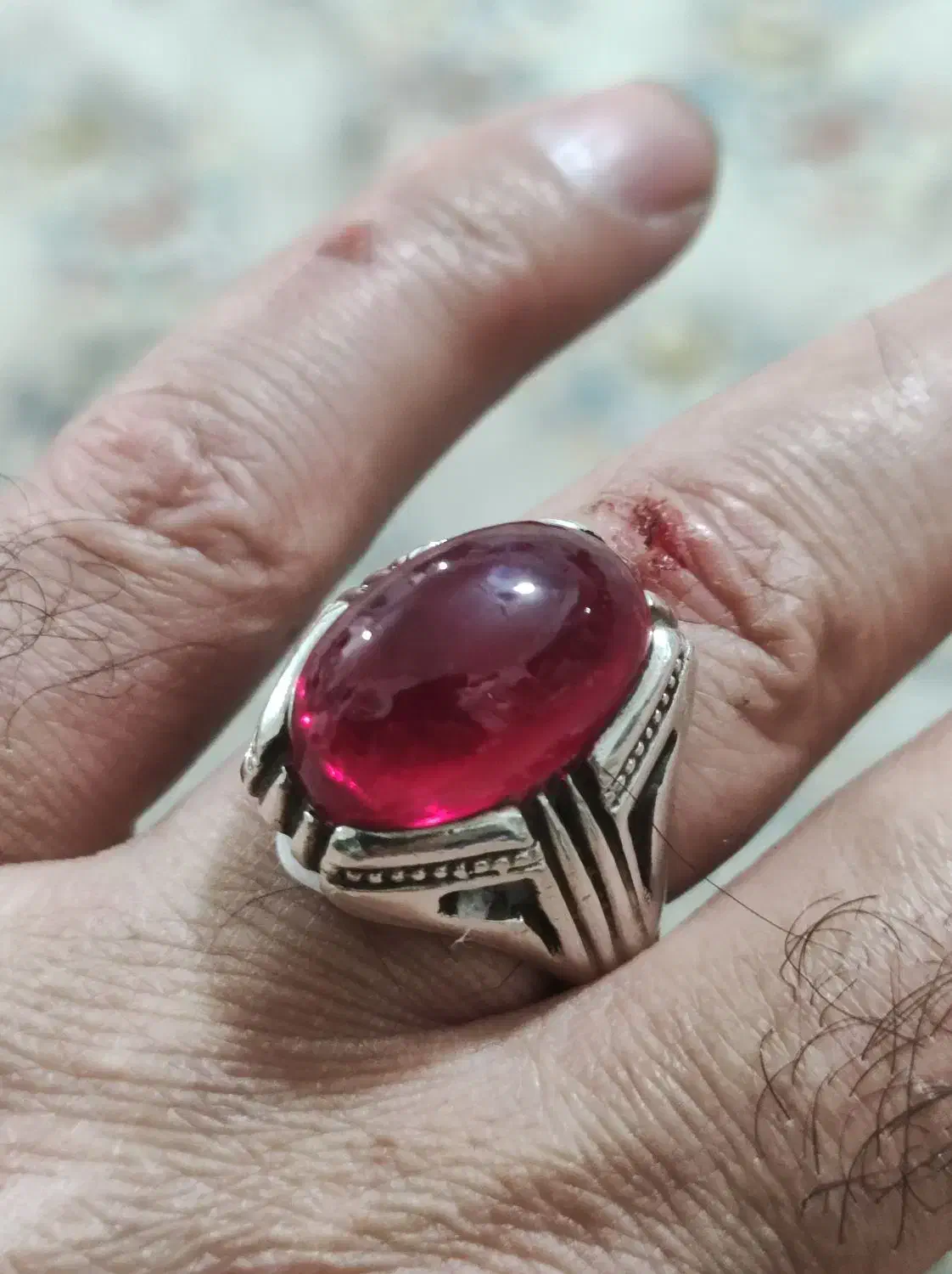 انگشتر یاقوت|جواهرات|اردبیل, |دیوار