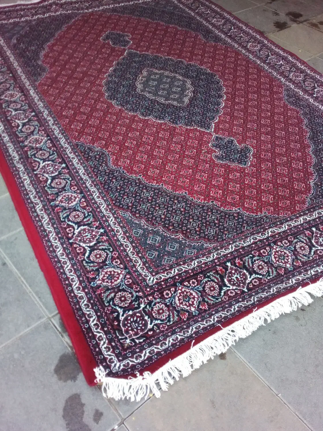 فرش زیبا اصل ماهی|فرش|بروجرد, |دیوار