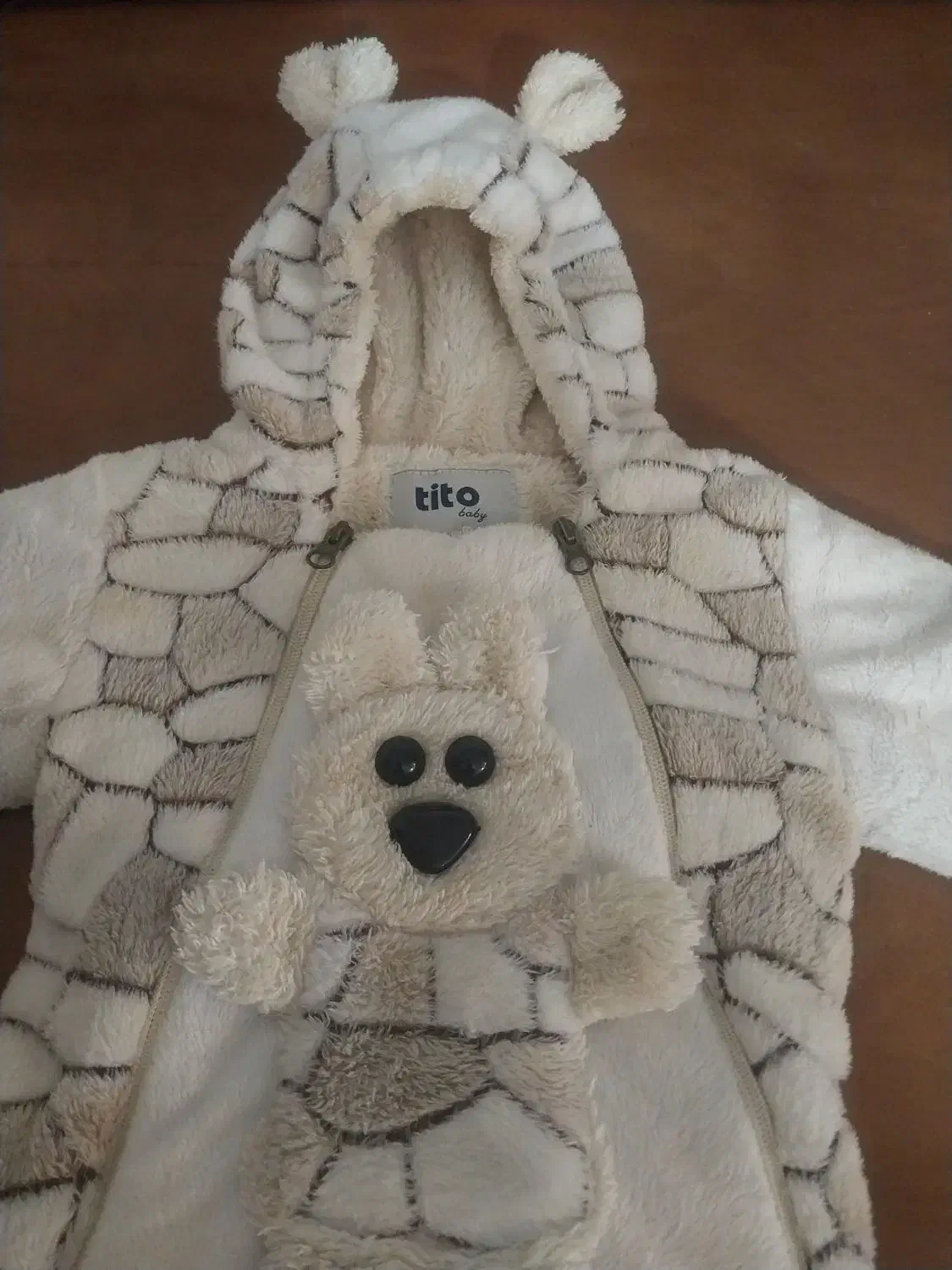 کاپشن سرهمی نوزاد|کفش و لباس بچه|کاشمر, |دیوار