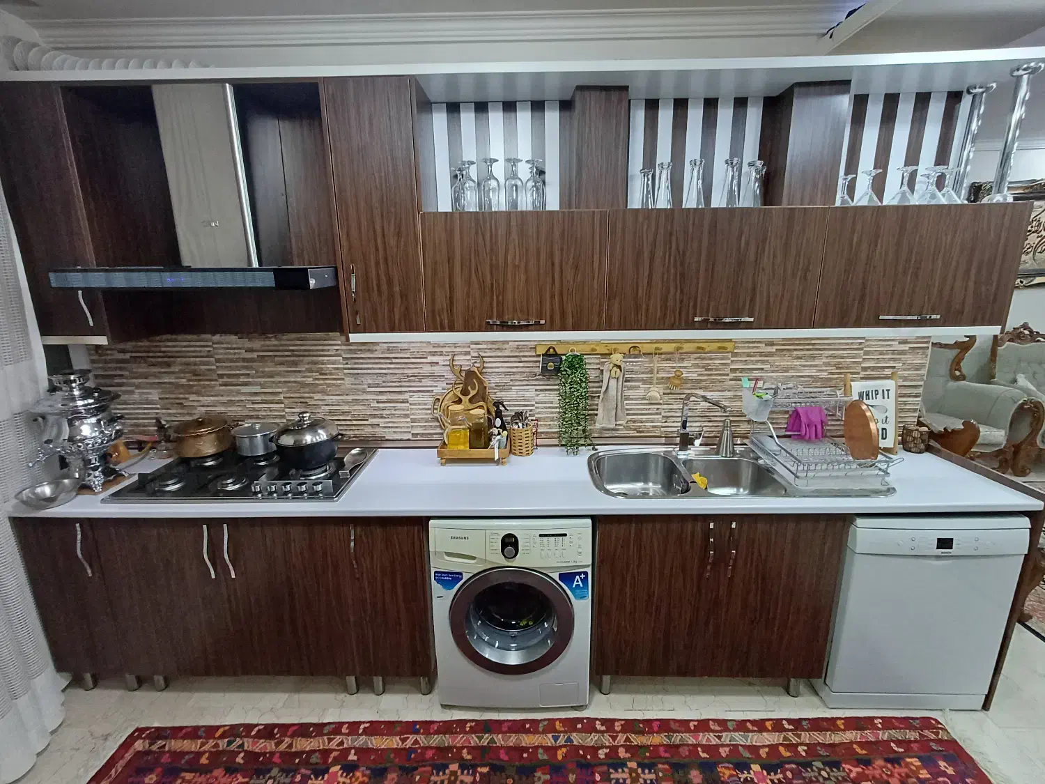 کابینت دست دوم بسیار تمیز|مصالح و تجهیزات ساختمان|تهران, شهران جنوبی|دیوار