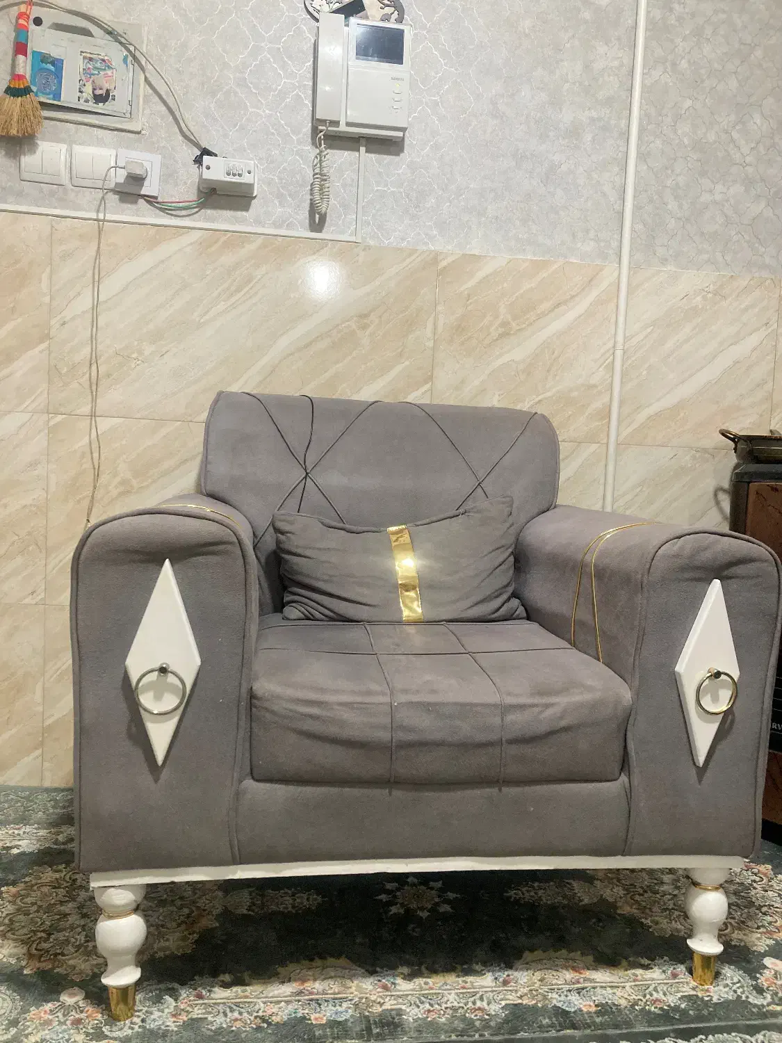 مبل ۷ نفره|مبلمان خانگی و میز عسلی|مشکین‌دشت, |دیوار