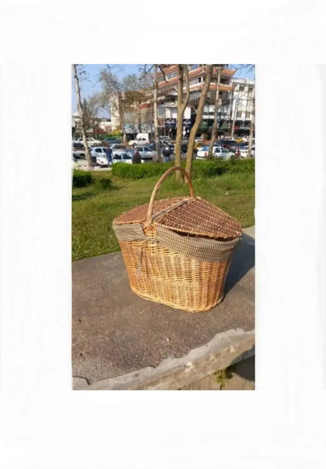 سبد حصیری|صنایع دستی و سایر لوازم تزئینی|تهران, امامت|دیوار