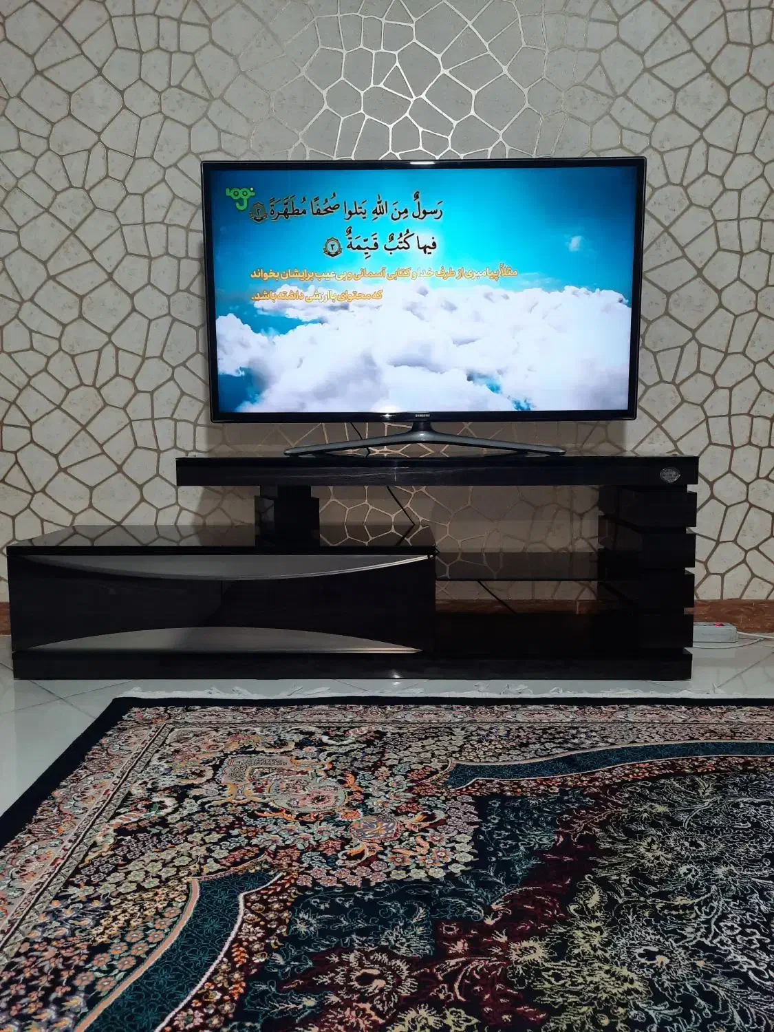 میز تلویزیون شرکتی ملامینه طول ۱۶۰|میز تلویزیون|پاکدشت, پاکدشت (مامازند)|دیوار