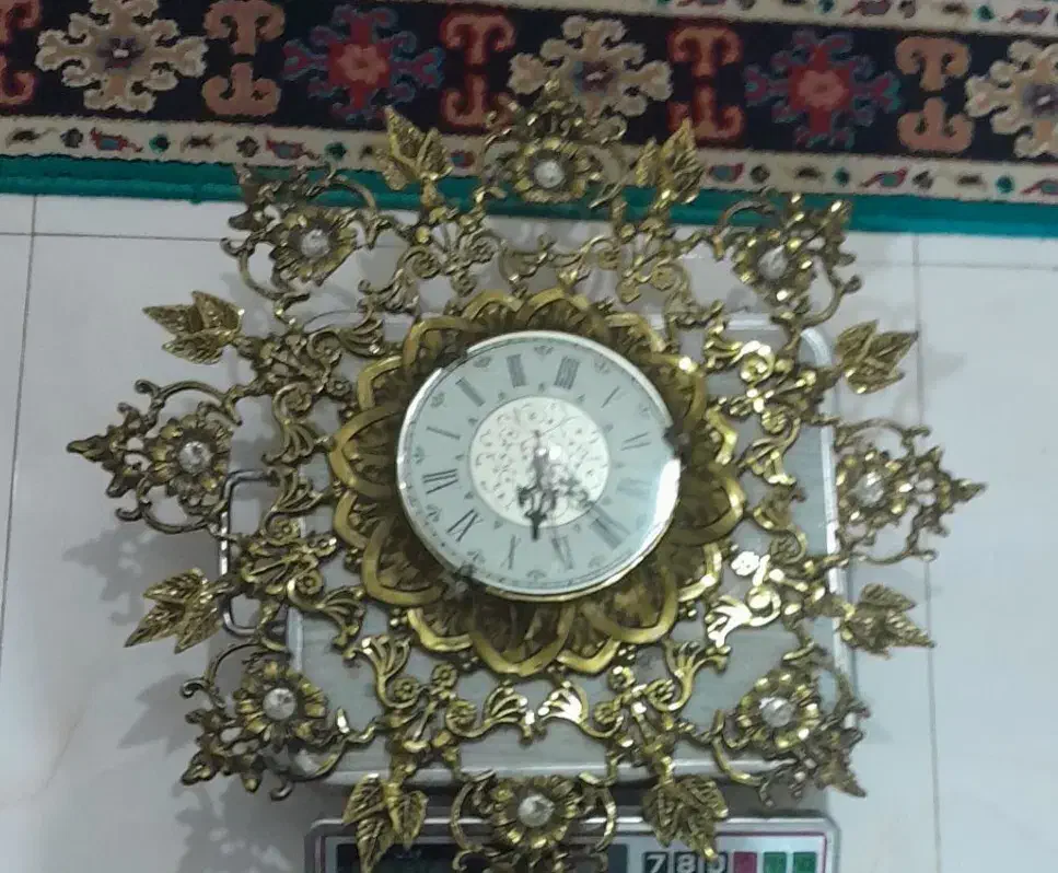 ساعت برنجی|ساعت دیواری و تزئینی|چهاردانگه (تهران), |دیوار