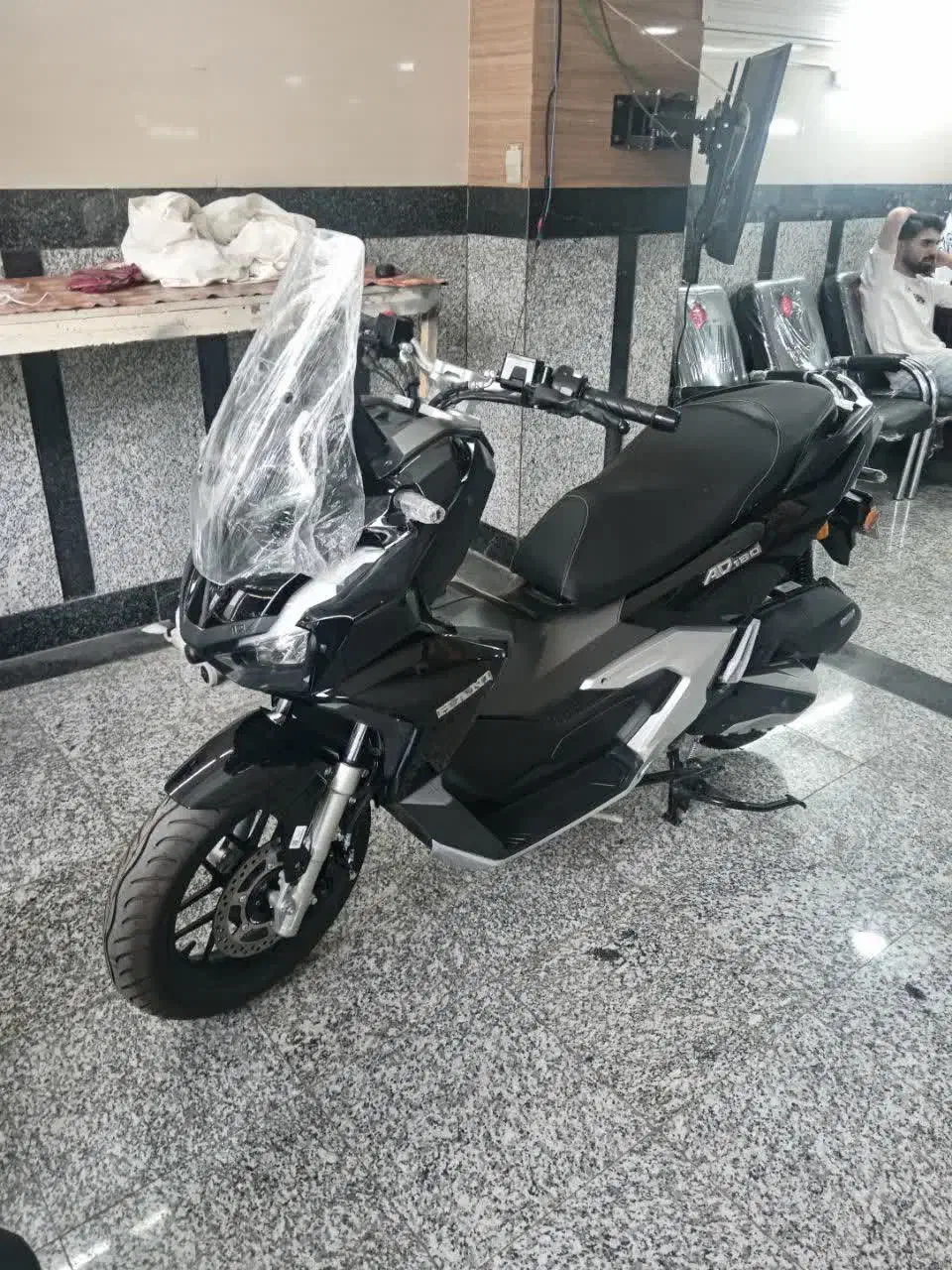 موتور سیکلت اسکوتر هانی 180 سی سی ADV|موتورسیکلت|مراغه, |دیوار