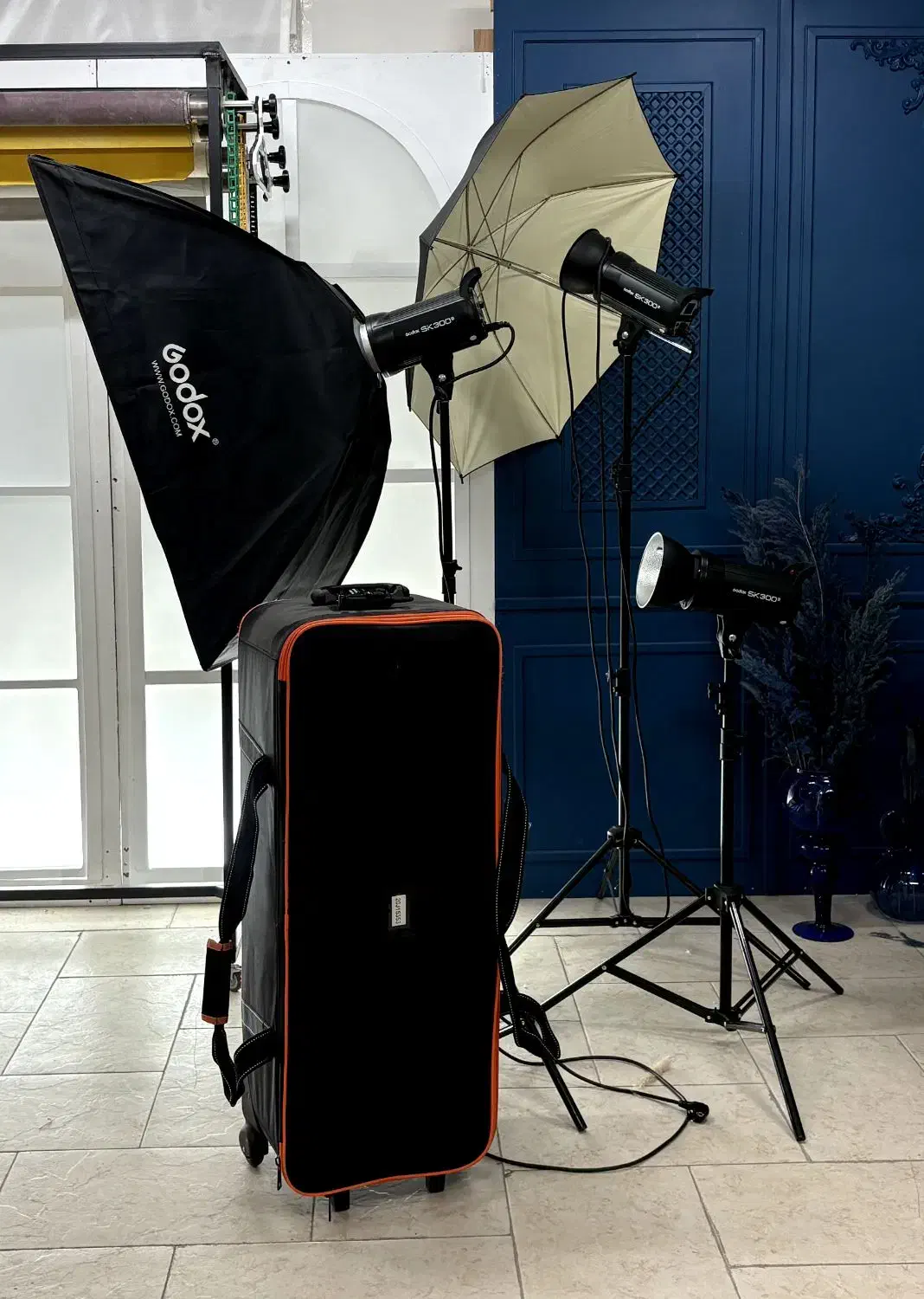 کیت فلاش استودیویی گودکس ۳۰۰ ژول|دوربین عکاسی و فیلم‌برداری|کرج, اصفهانی‌ها|دیوار