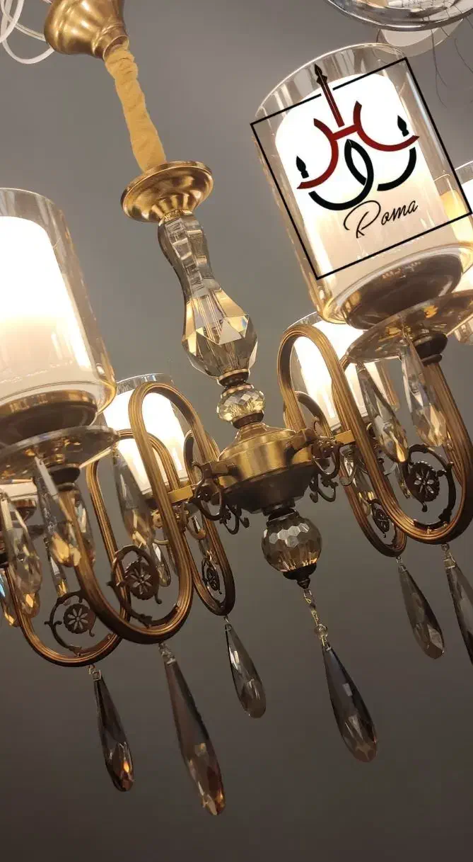 لوستر آویز نئوکلاسیک ( مدلهای ویژه رومالوستر)|لوستر و چراغ آویز|فردیس, سرحدی|دیوار