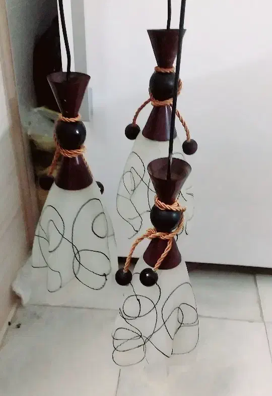 لوستر سه شاخه|لوستر و چراغ آویز|شاهین‌شهر, فردوسی|دیوار