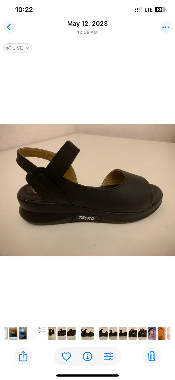 کفش  صندل  سایز 38|کیف، کفش، کمربند|اصفهان, قلعه طبره|دیوار