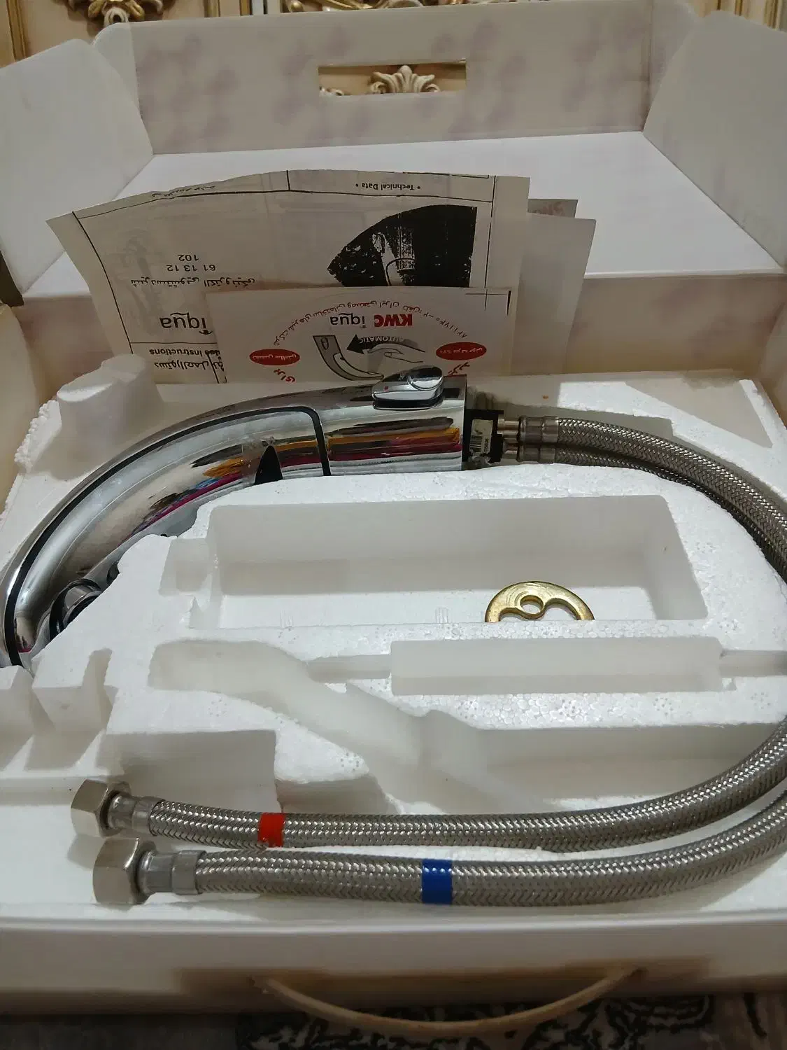 شیر چشمی kWC|لوازم سرویس بهداشتی|کرج, گلشهر|دیوار