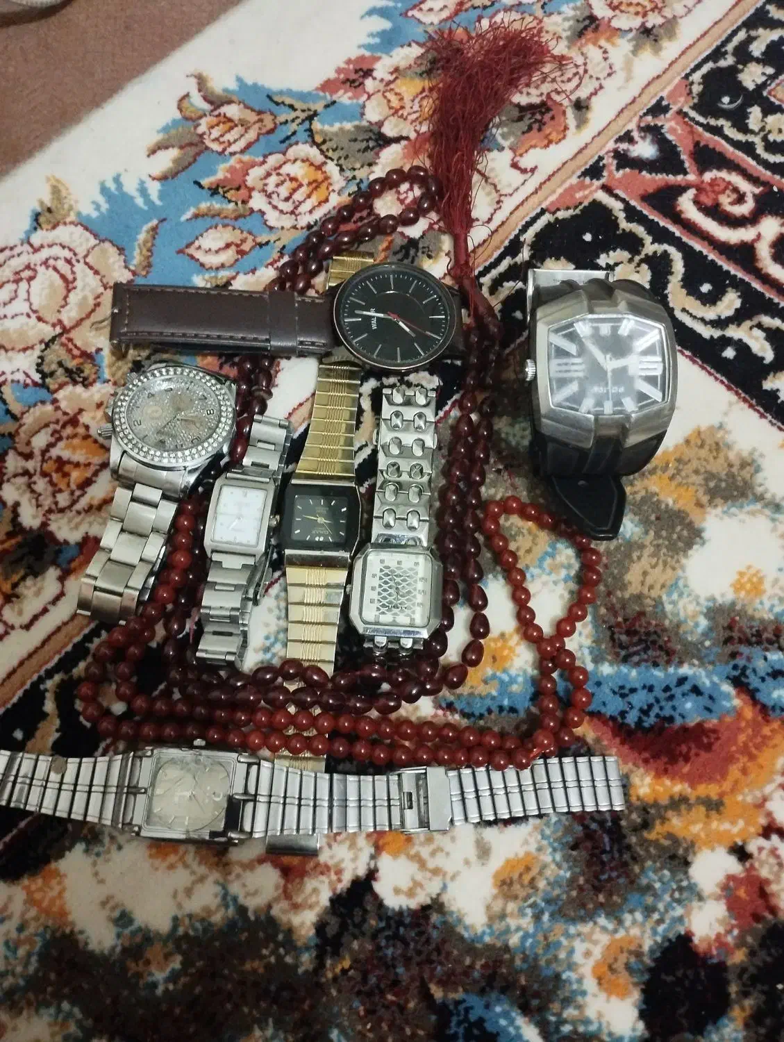 ساعت و تسبیح عقیق|ساعت|کرمان, |دیوار