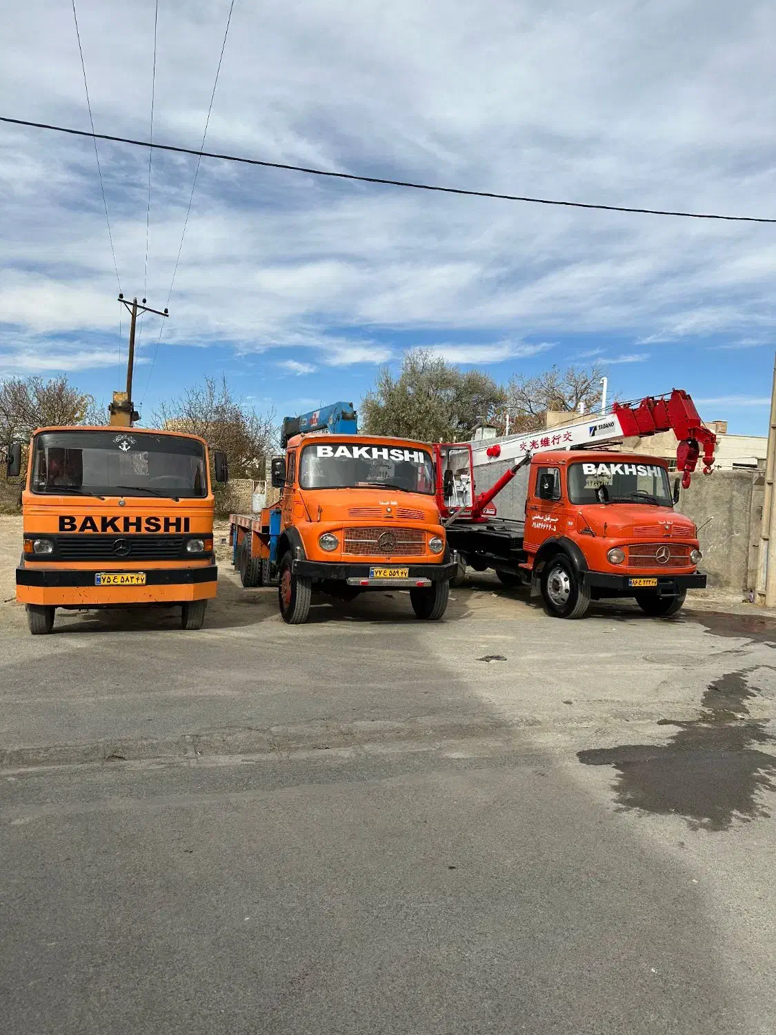 جرثقیل سبک سنگین جهت کار|خدمات حمل و نقل|خمین, |دیوار