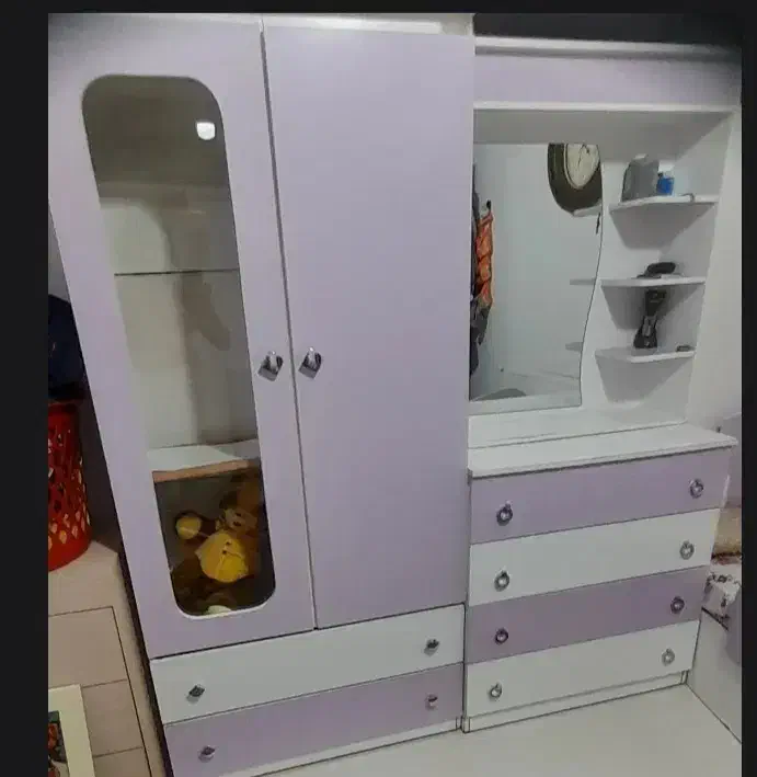 سرویس خواب وکمدبچه|تخت و سرویس خواب|خرم‌آباد, |دیوار