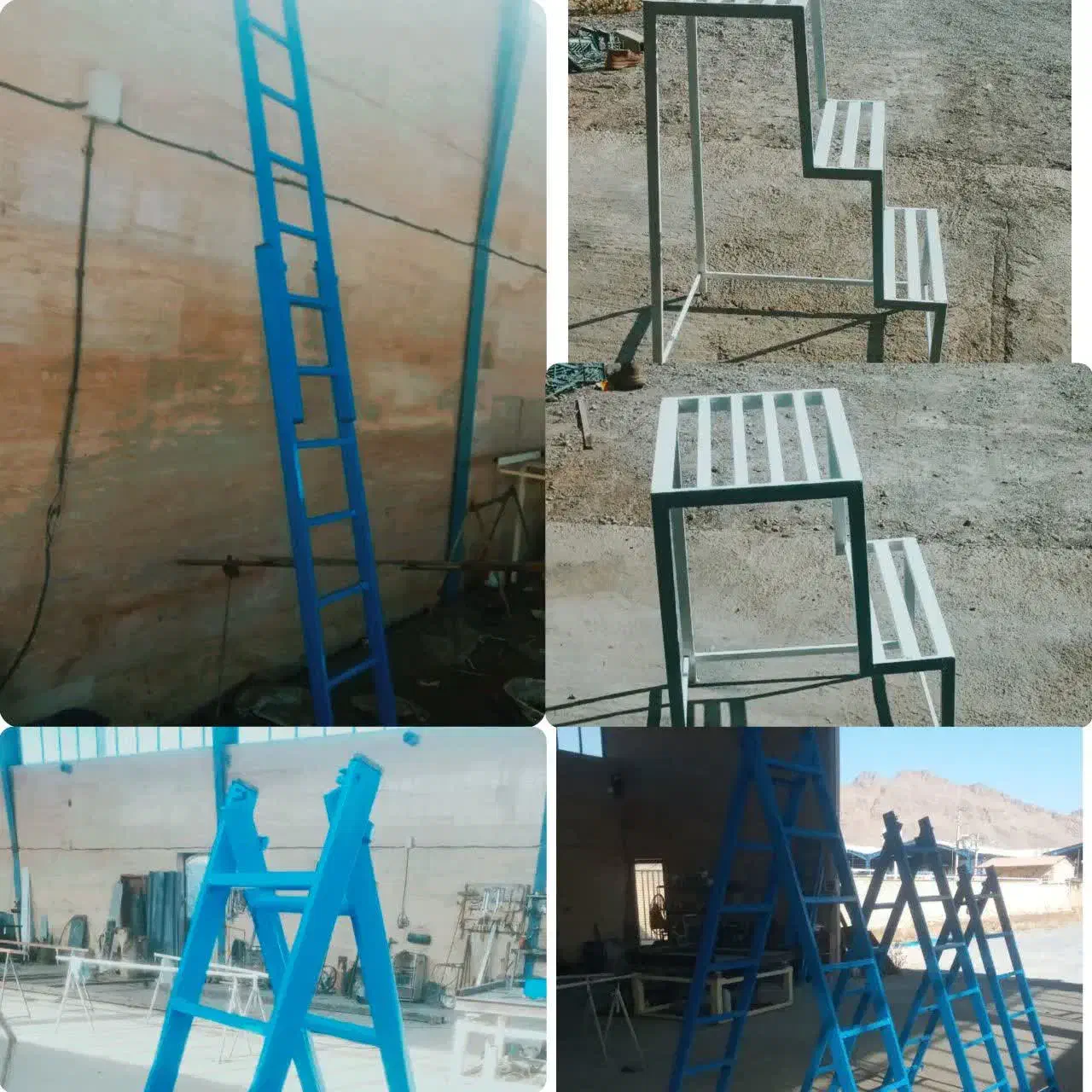 مصنوعات فلزی فاخر تولید نردبان مخابراتی|ابزارآلات|گلپایگان, |دیوار