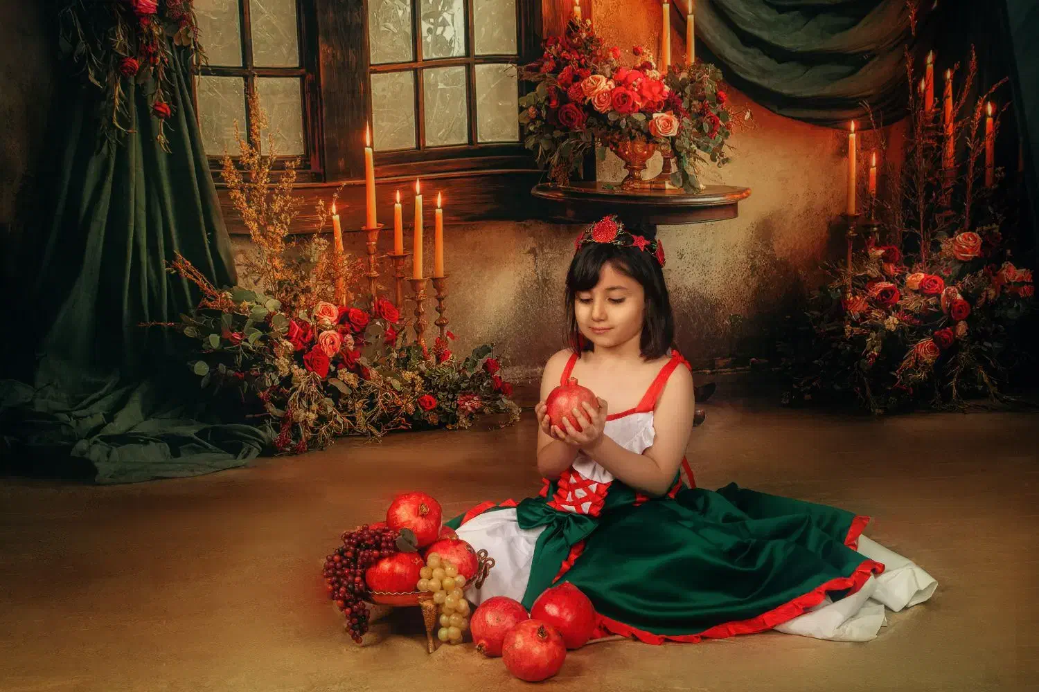 عکاسی با تم یلدا با لباس رایگان در آتلیه آرت|خدمات پذیرایی، مراسم|اردبیل, |دیوار