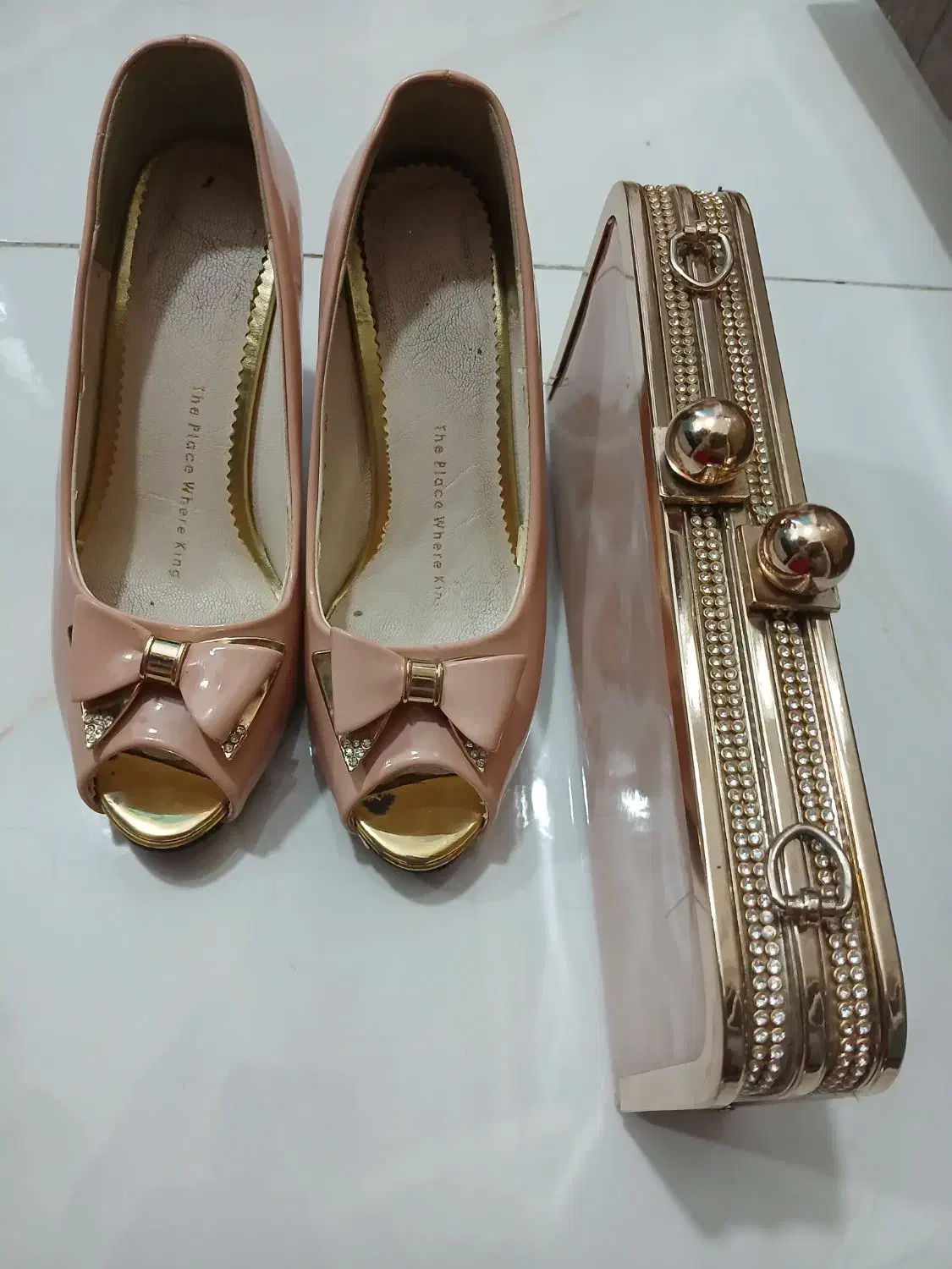 کیف وکفش مجلسی دخترانه|کیف، کفش، کمربند|ری, دیلمان|دیوار