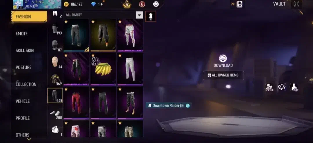 اکانت فیری فایر|کنسول، بازی ویدئویی و آنلاین|مشکین‌دشت, |دیوار