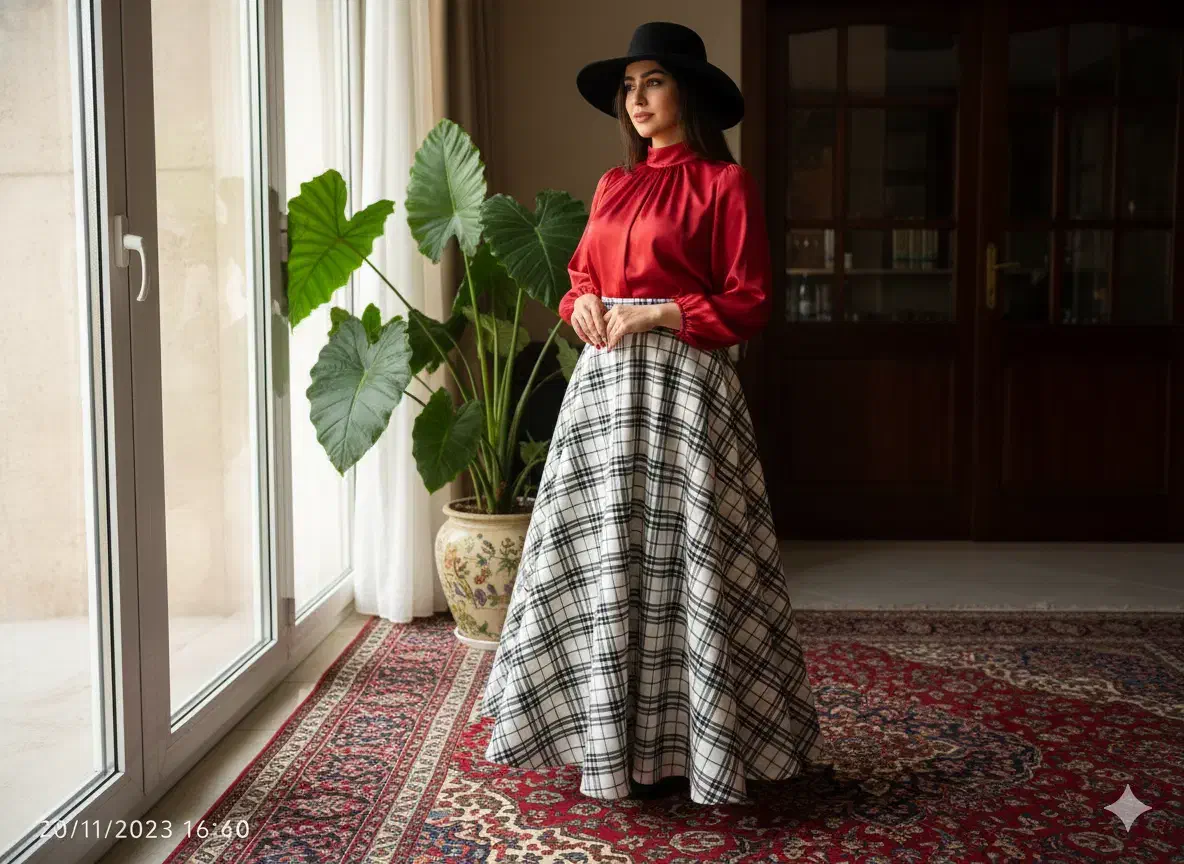 پارچه پشمی چهارخونه|لباس|قم, شهرک سازمان آب|دیوار