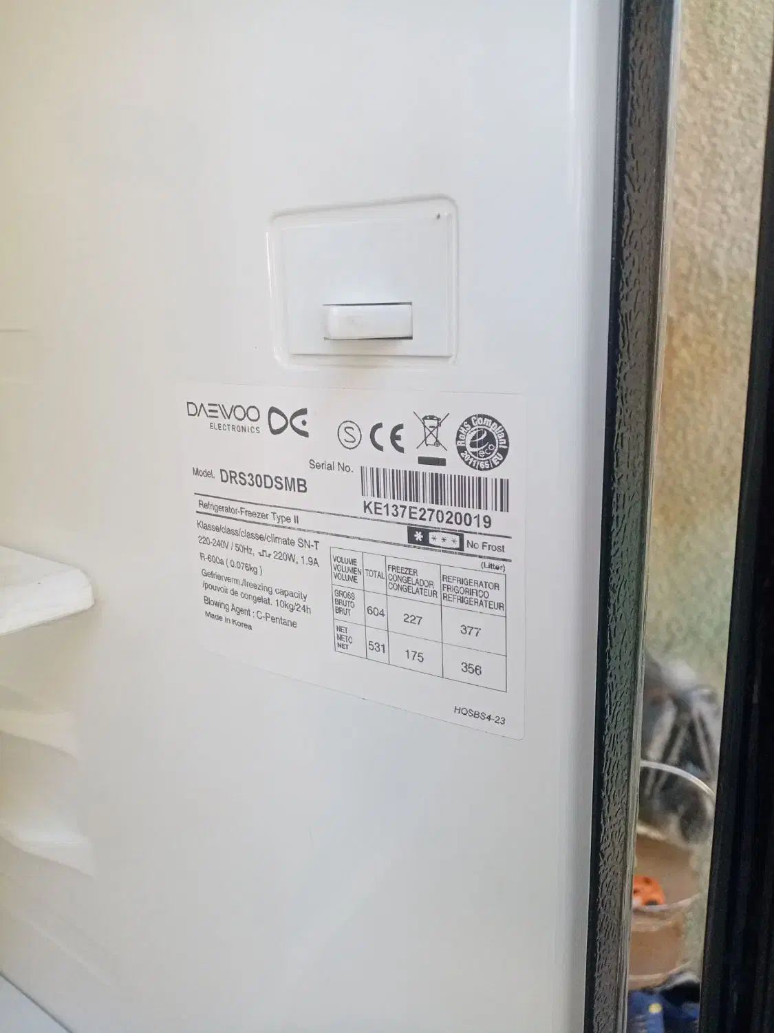 یخچال ساید بای ساید دوو|یخچال و فریزر|نورآباد, |دیوار