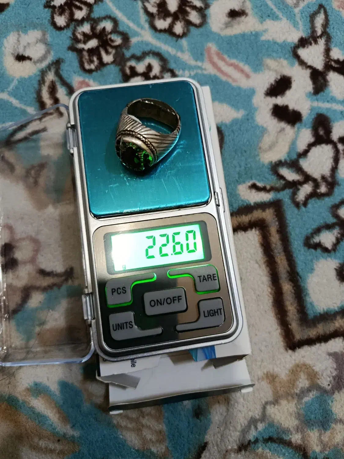 چند عدد انگشتر نقره اصل با سنگ جواهری اصل|جواهرات|قم, شهرک قدس|دیوار