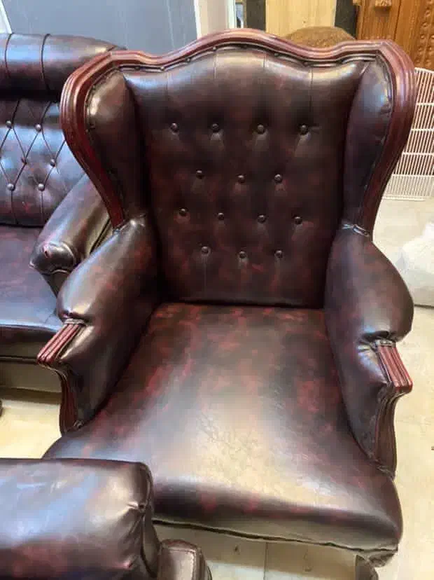 فروش ویژه ۲ ست مبل چرم|مبلمان اداری|آمل, |دیوار