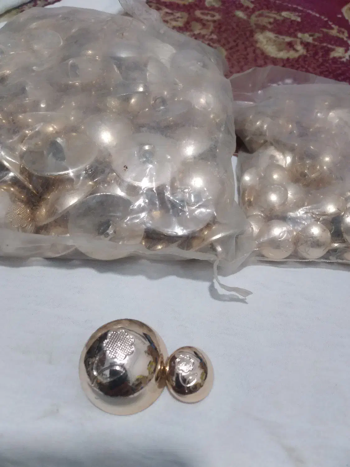 دکمه کتی دوسایز|لوازم خیاطی و بافتنی|تهران, زهتابی|دیوار