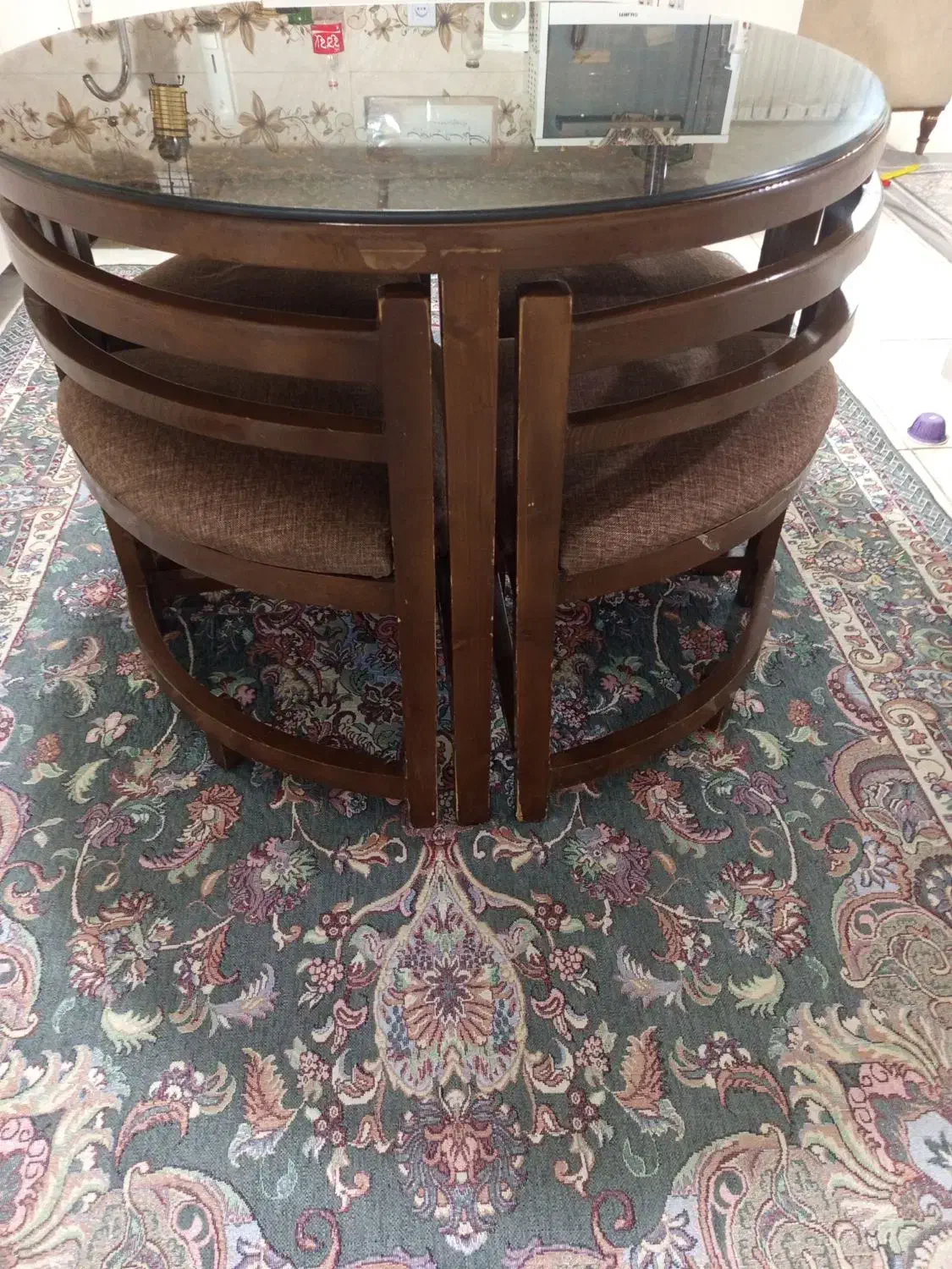 میز ناهار خوری ۴نفره|میز و صندلی غذاخوری|تهران, مشیریه|دیوار