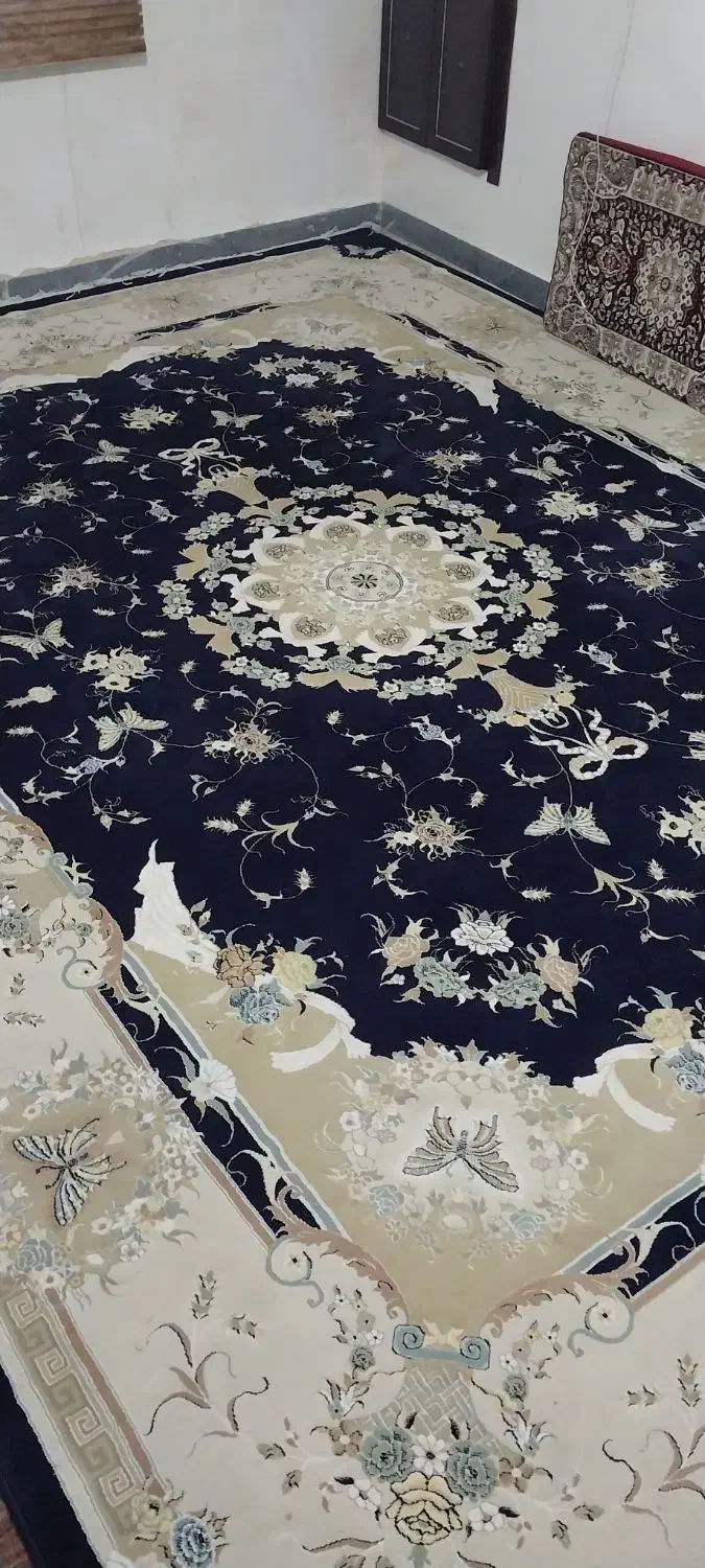 دوعدد فرش 12 متری و 9 متری|فرش|ایوان, |دیوار