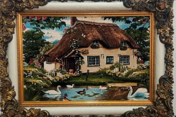 تابلوفرش درحدنو|تابلو فرش|گنبد کاووس, |دیوار