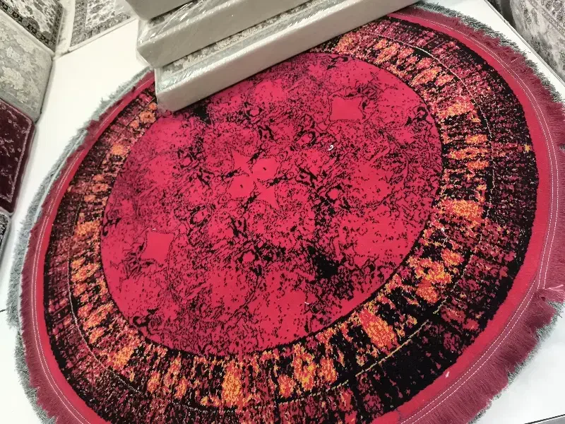 فرش گرد ۱نیم در انیم|فرش|کرمانشاه, |دیوار