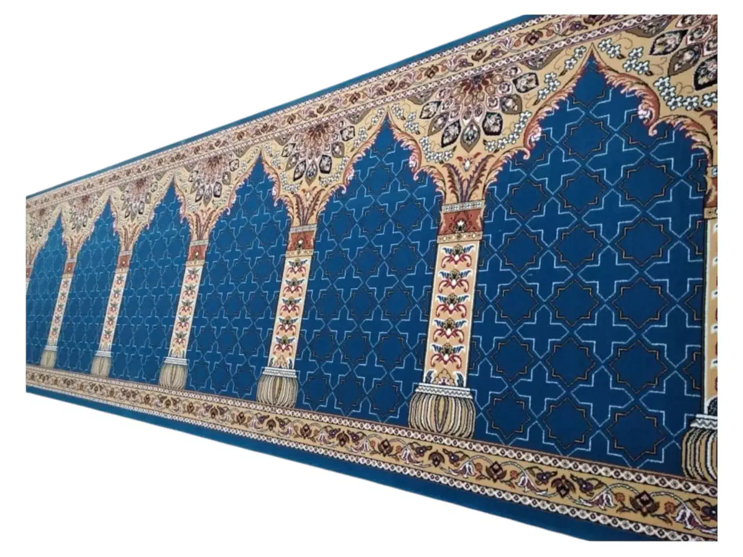 سجاده ماشینی طرح رئوف سبز آبی|فرش|تهران, زیبادشت|دیوار