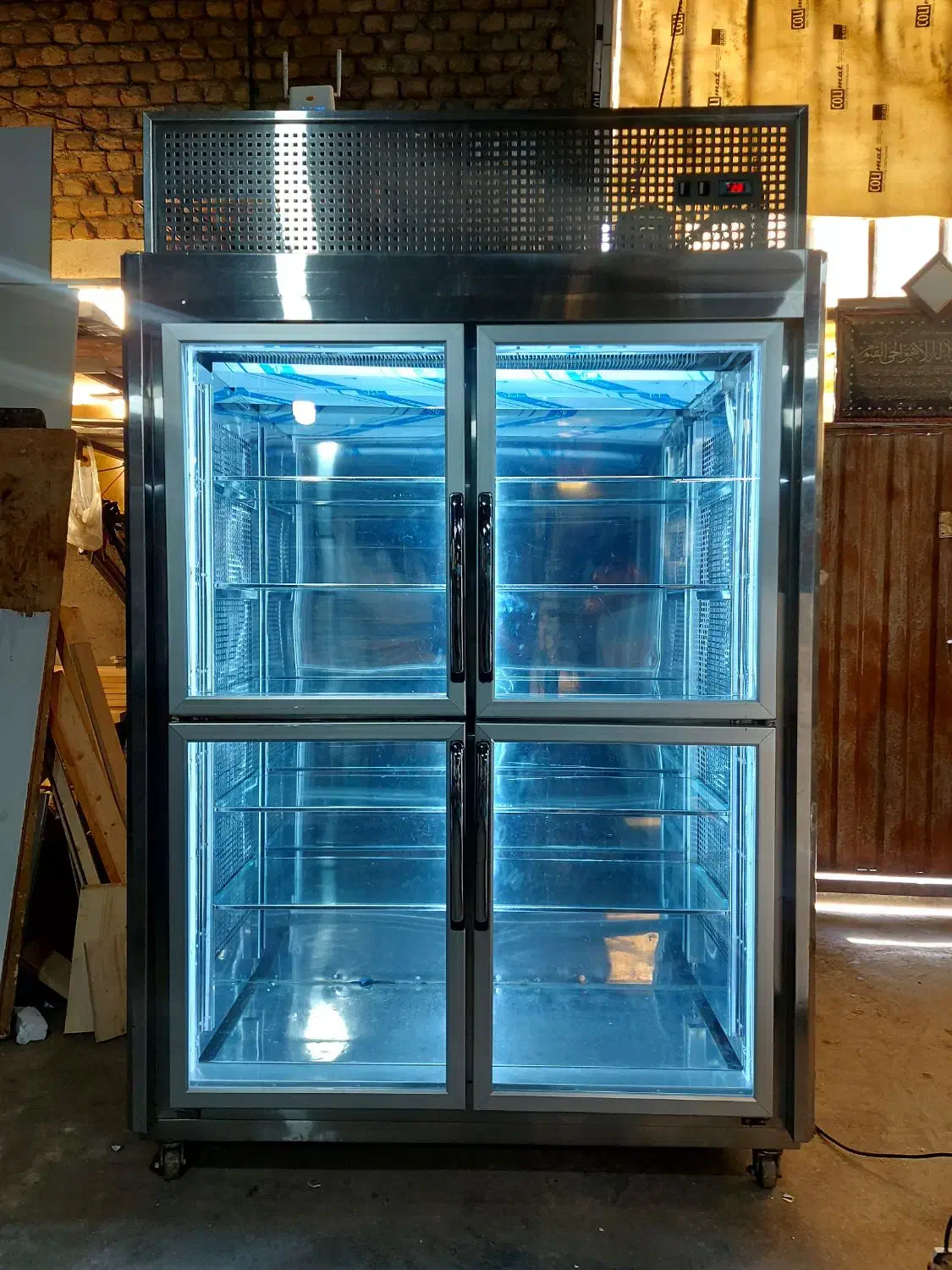 یخچال ایستاده تمام استیل|فروشگاه و مغازه|تهران, شهرک طالقانی|دیوار