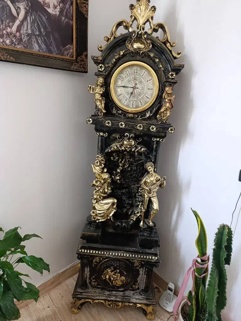 ساعت ایستاده پلی استر|ساعت دیواری و تزئینی|مشکیندشت, |دیوار