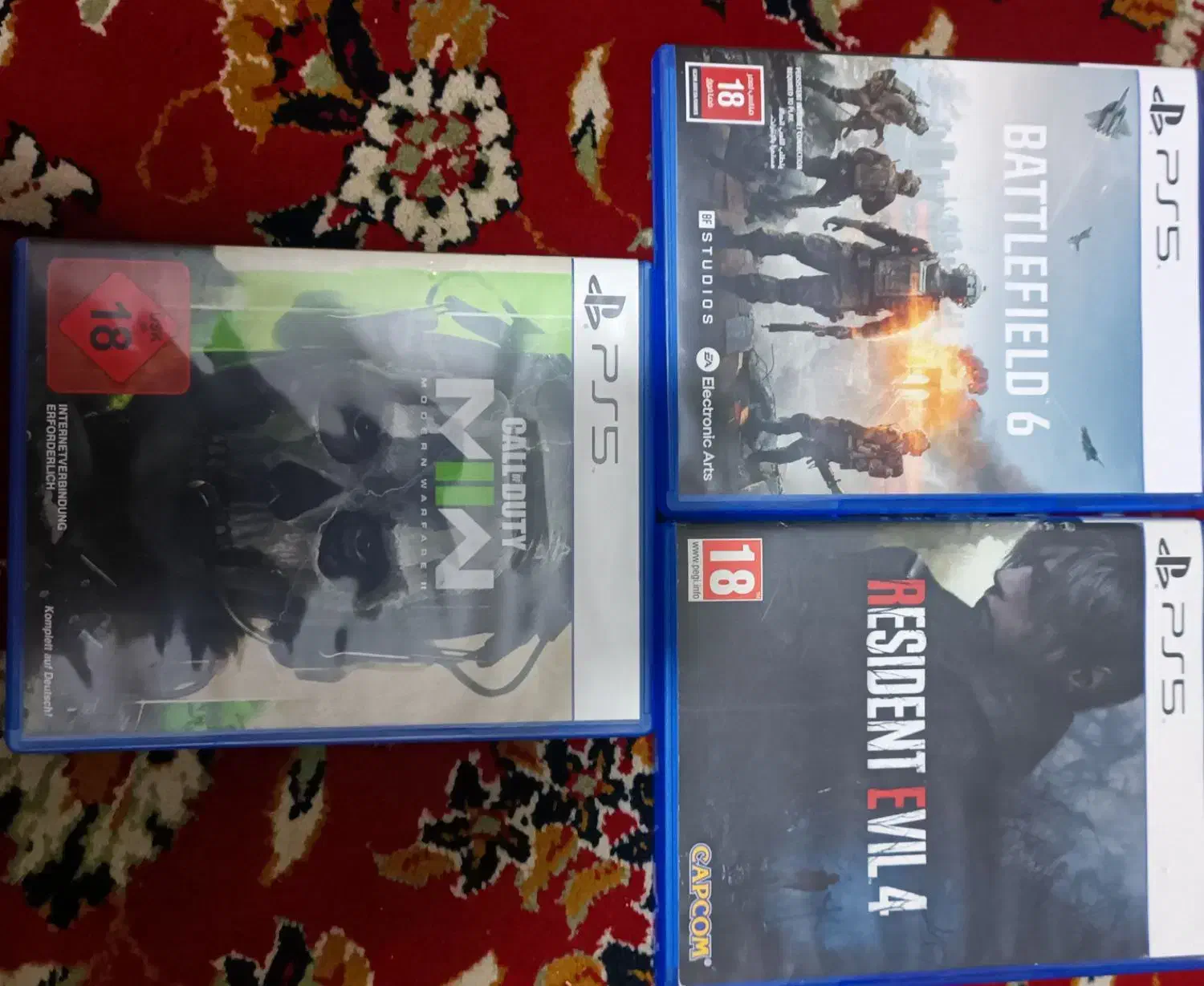 battlefield 6.    evil 4.   warfar2|کنسول، بازی ویدئویی و آنلاین|تهران, مسعودیه|دیوار