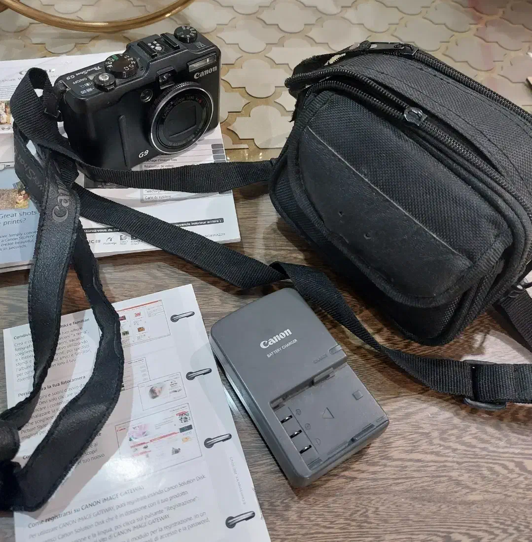 دوربین دیجیتال g9|دوربین عکاسی و فیلم‌برداری|کرج, فاز ۳ گوهردشت|دیوار