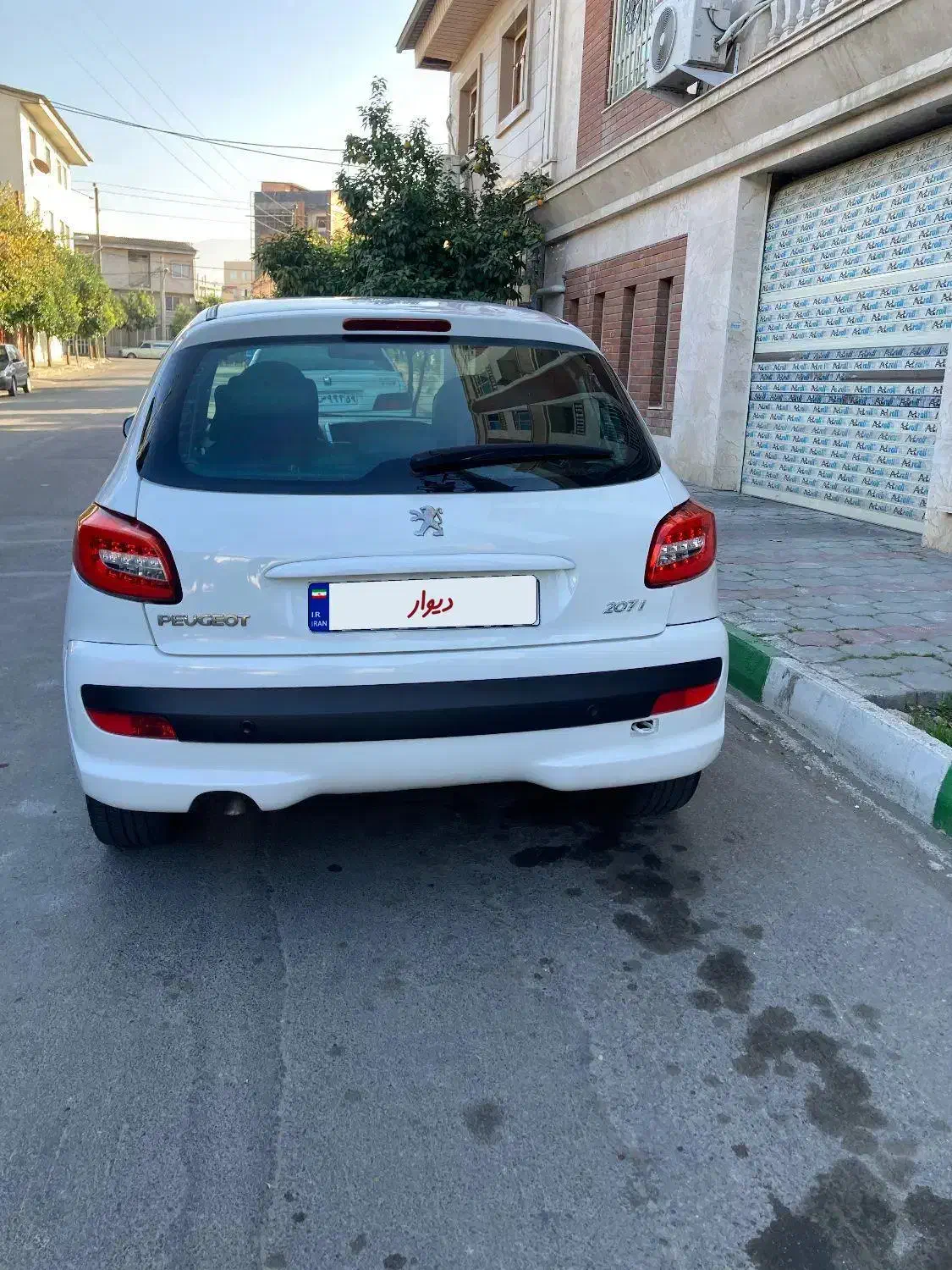 ۲۰۷مدل۸۹ نیوفیس سالم|خودرو سواری و وانت|گرگان, |دیوار