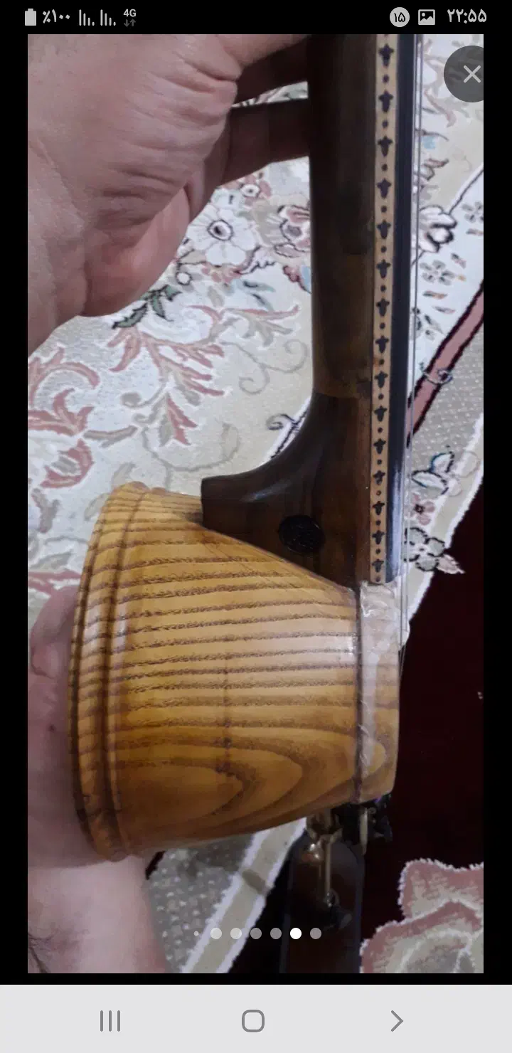 کمانچه حرفه ای|سازهای سنتی|ازنا, |دیوار