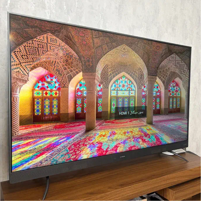 تلویزیون ۵۵ اینچ ایکس ویژن 4k|تلویزیون و پروژکتور|تهران, نصرت|دیوار