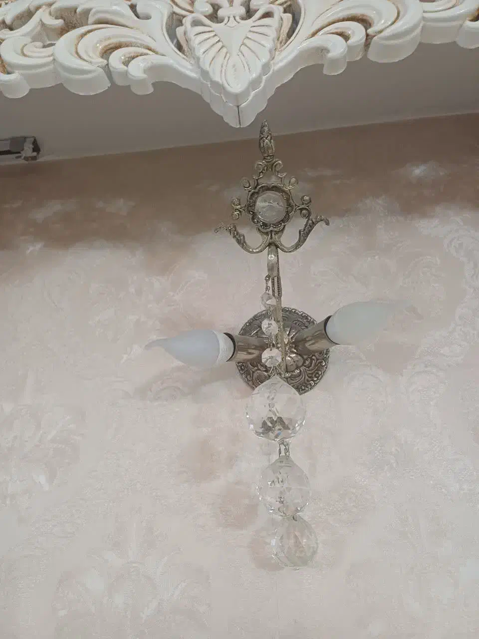 لوستر برنز|لوستر و چراغ آویز|رباطکریم, رباطکریم|دیوار