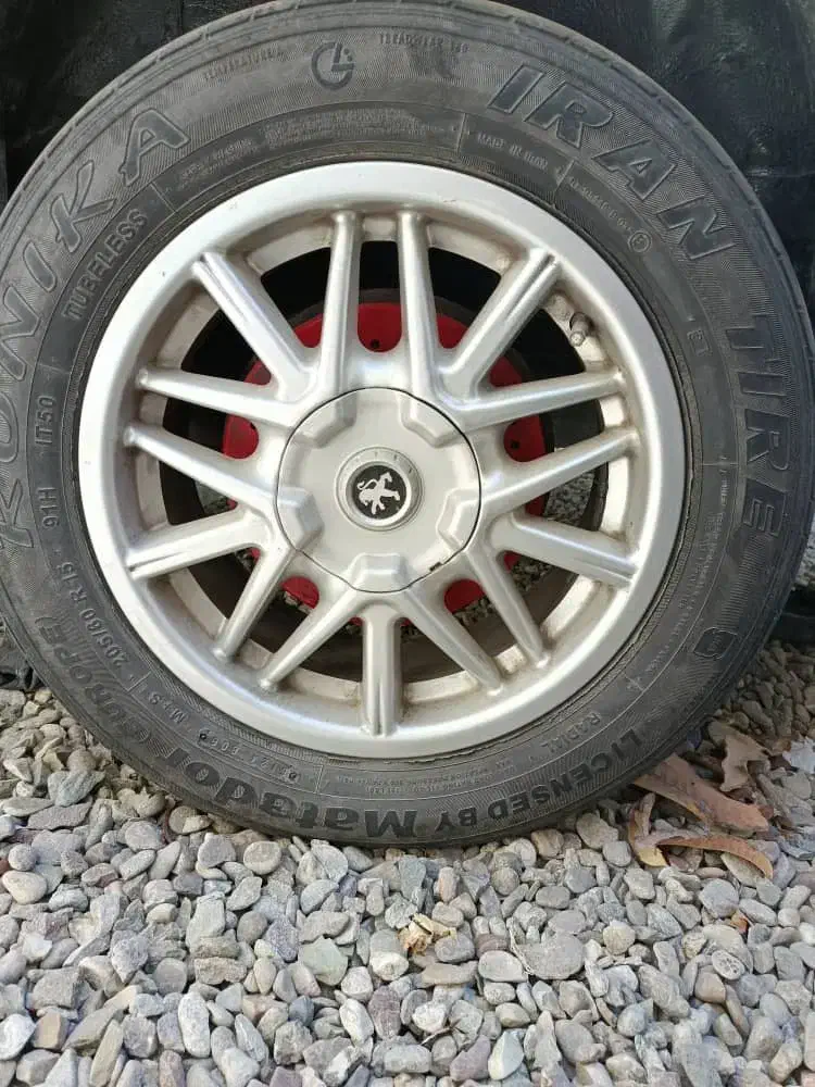 رینگ خرچنگی حک ایتالیا R15 درحد صفر|قطعات یدکی و لوازم جانبی|جاسک, |دیوار