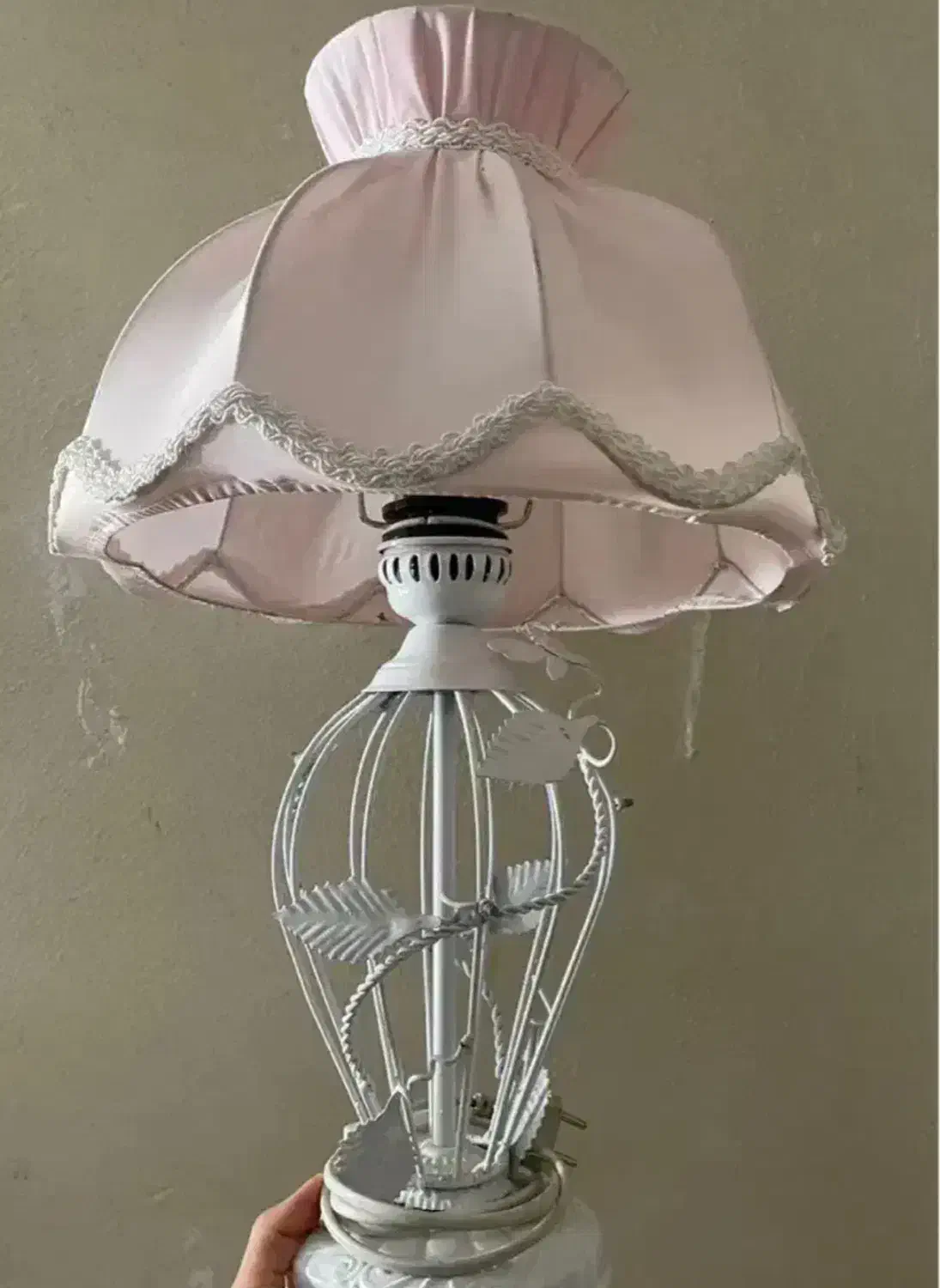 اباژور صورتی|چراغ خواب و آباژور|ساوه, |دیوار