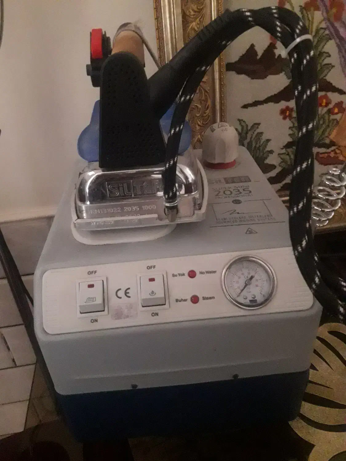 اتوی مخزن دار سیلتر ترک مدل ۲۰۳۵ در حد نو|اتو و لوازم اتو|کاشان, مفتح|دیوار