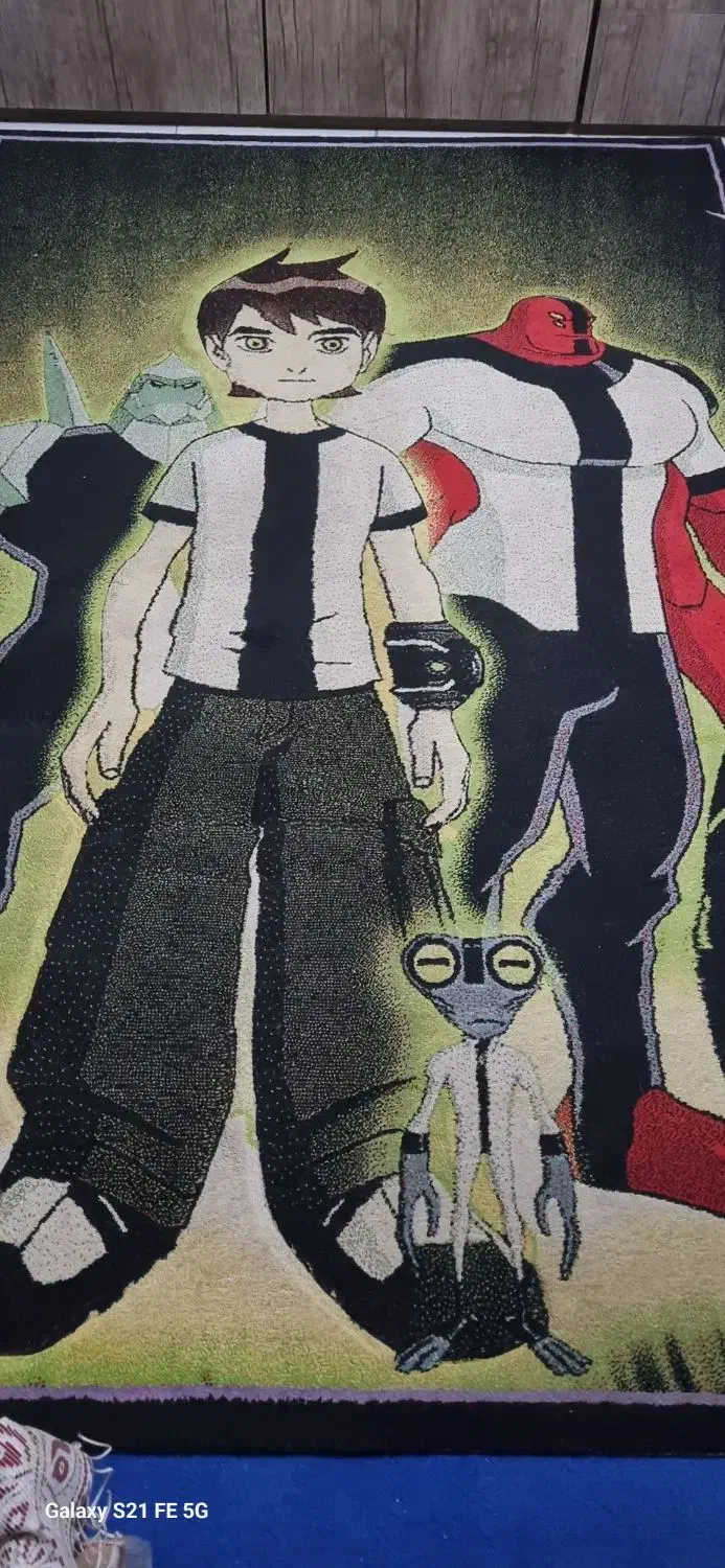 فرش طرح بن تن به همراه موکت|فرش|قرچک, مهدیه|دیوار