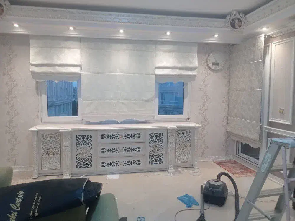 بخاطر تغییر شغل یه سری پرده آماد دارم|پرده، رانر، رومیزی|تهران, صادقیه|دیوار