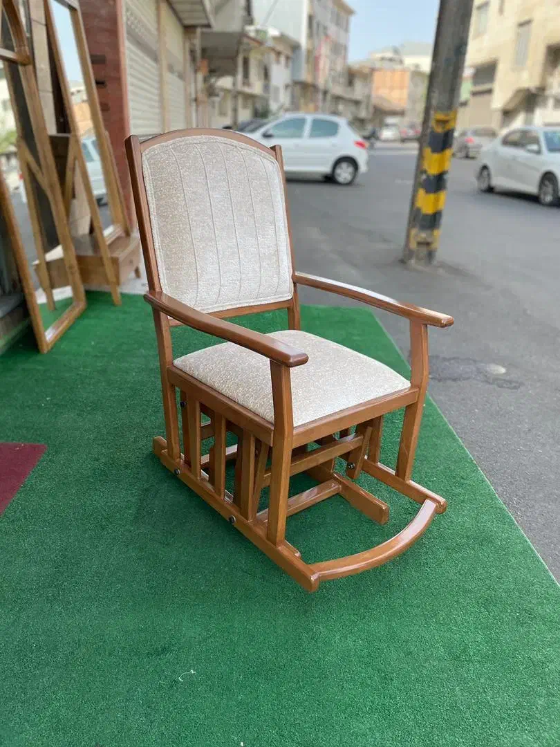 صندلی راک چوب نراد|صندلی و نیمکت|رشت, چله خانه|دیوار